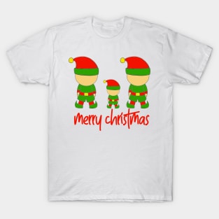 Elf family 3 T-Shirt